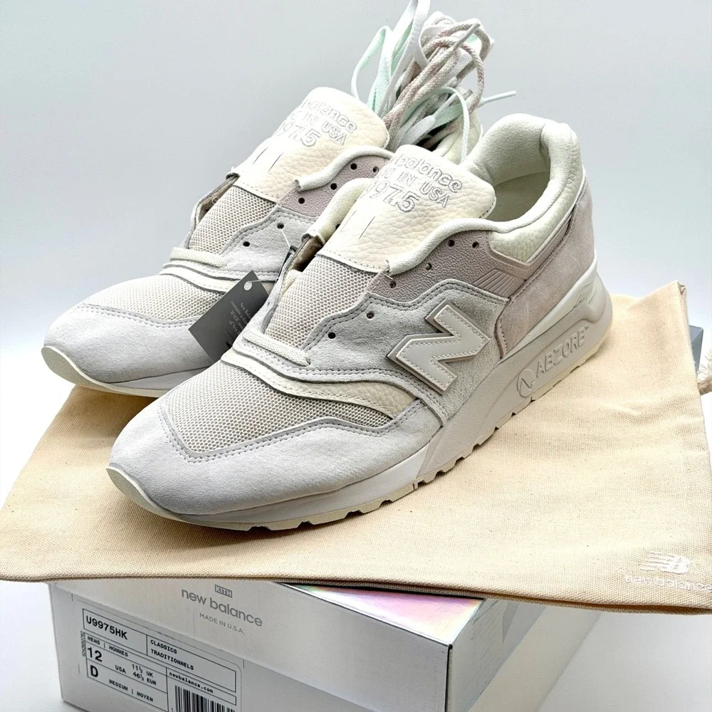 New Balance 997.5 Kith Ronnie Fieg Easter Angora Mens 12 U9975HK Made in USA